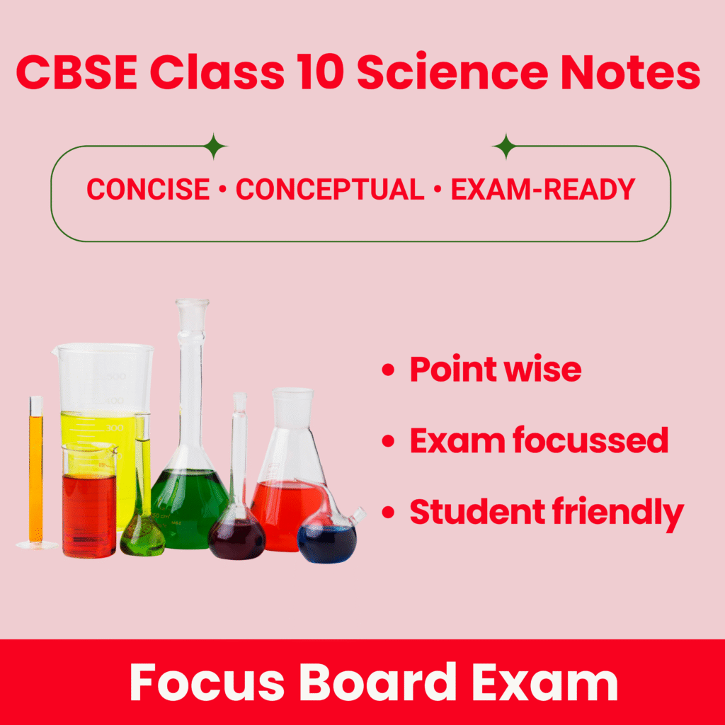 science notes class 10 cbse